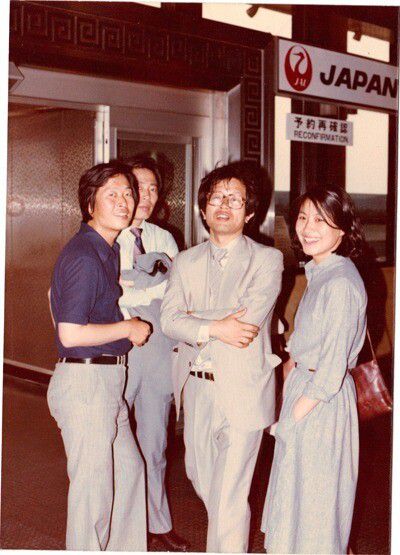 80년해직언론인협의회 대표 고승우(왼쪽부터), 정남기 전 언론재단 이사장, 이문승 전 연합뉴스 논설위원, 유숙열. 유숙열 제공