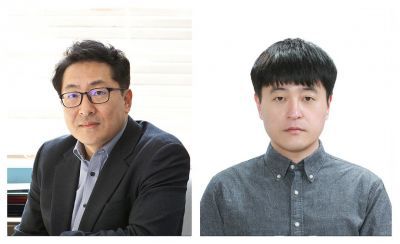 (왼쪽부터) GIST 환경·에너지공학과 박기홍 교수, 김기백 박사졸업생.