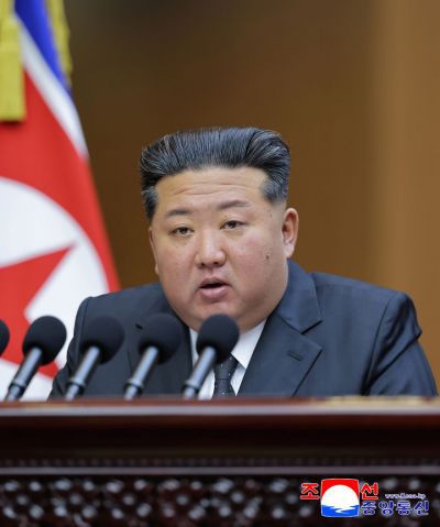 북한 최고인민회의 제14기 제13차 회의가 지난 20-21일 평양 만수대의사당에서 진행됐다고 조선중앙통신이 22일 보도했다. 연합뉴스.