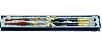 이재명 대통령이 다카이치 시나에 일본 총리에서 선물한 드럼 스틱. (출처: 청와대)