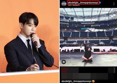 방탄소년단 정국(왼쪽)의 인스타그램 계정./빅히트, 인스타그램