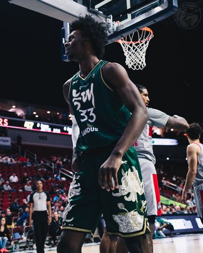 NBA 하부리그 경기에 등장한 한글 유니폼[NBA G리그 아이오와 구단 소셜 미디어 사진. 재판매 및 DB 금지]