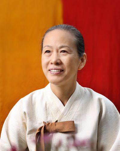 고(故) 김해자 보유자[문화재청 제공. 재판매 및 DB 금지]