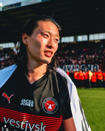 조규성[미트윌란 SNS 캡처. 재판매 및 DB 금지]