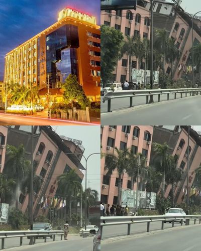 미얀마 만달레이 그레이트월 호텔 피해[이정호 재미얀마 한인회보 편집장 제공. 재판매 및 DB 금지]