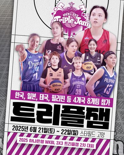 WKBL 트리플잼[한국여자농구연맹 제공. 재판매 및 DB 금지]
