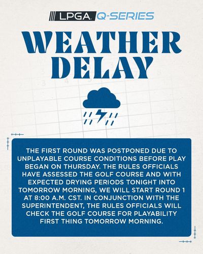대회 연기 알리는 LPGA[LPGA 투어 소셜 미디어 캡처. 재배포 및 DB 금지]