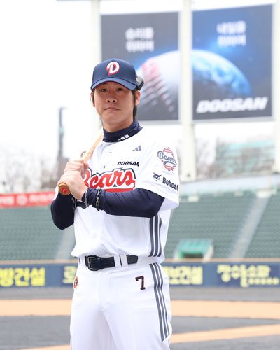 두산 박찬호[두산 베어스 제공. 재판매 및 DB 금지]