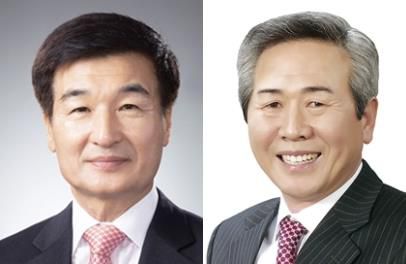 왼쪽부터 경남도의회 국민의힘 유계현 후반기 제1부의장 후보, 박인 제2부의장 후보[경남도의회 홈페이지 캡처. 재판매 및 DB 금지]