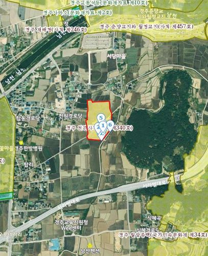 경주 천관사지[문화재청 제공. 재판매 및 DB 금지]