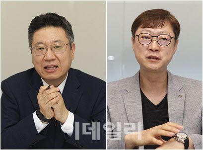 정경일(왼쪽) 법무법인 엘앤엘 대표변호사와 윤해성 한국형사·법무정책연구원 선임연구위원. (사진= 이영훈 기자)