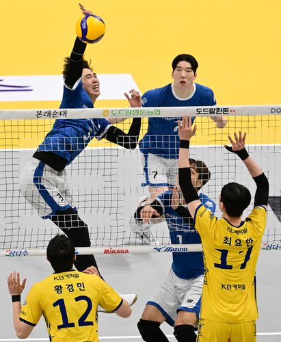 봄 배구 희망을 이어간 현대캐피탈 [한국배구연맹 제공. 재판매 및 DB 금지]