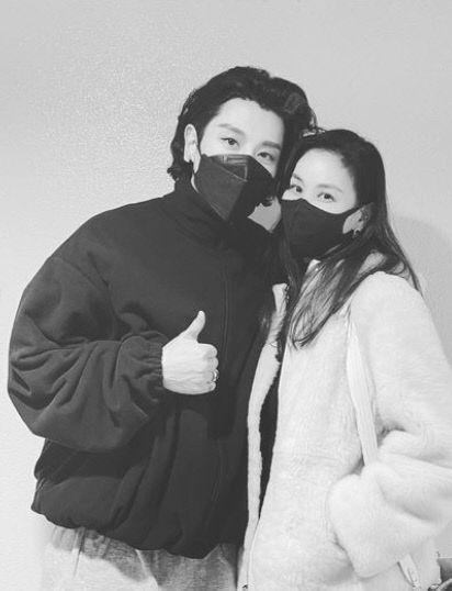 가수 박효신과 배우 고소영. 출처| 고소영 채널