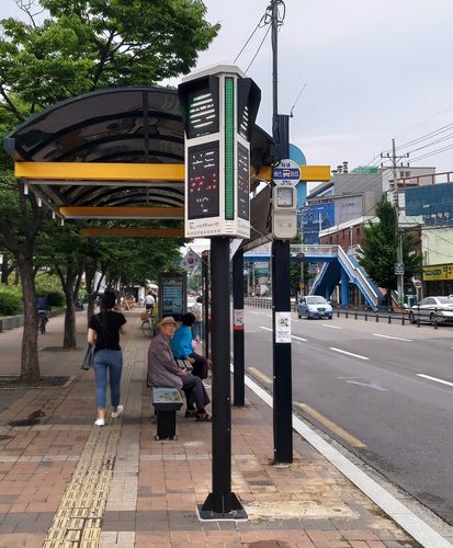 미세먼지 신호등 [진주시 제공. 재판매 및 DB 금지]