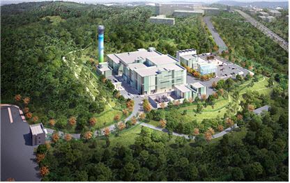 대우건설이 지난 4월 수주한 수출용신형연구로 조감도 (사진=대우건설)