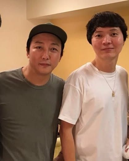 컨츄리꼬꼬 탁재훈과 신정환이 8년 만에 재회했다. /사진=인스타그램 갈무리