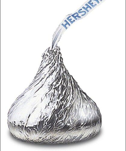 은박을 두른 포장이 특징인 허쉬초콜릿 ‘키세스’. 엑스(X·옛 트위터) 갈무리.