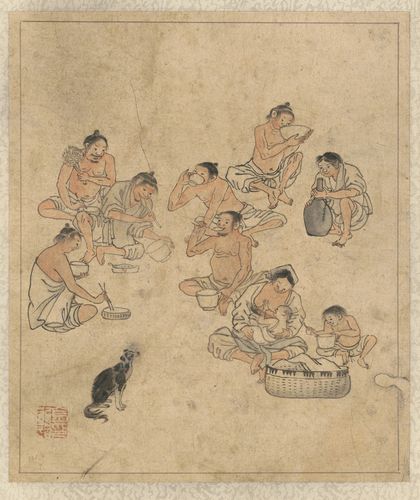 단원 김홍도 '단원풍속도첩' 중 '점심'[국립중앙박물관 제공. 재판매 및 DB 금지]