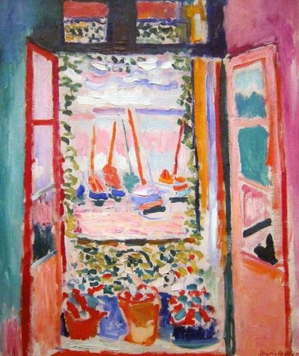 '열린 창, 콜리우르'미국 워싱턴 국립미술관 소장