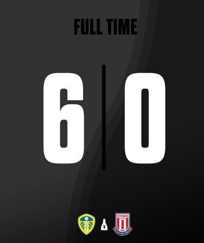 리즈 유나이티드에 0-6 완패를 당한 스토크 시티[스토크시티 인스타그램 캡처. 재판매 및 DB 금지]