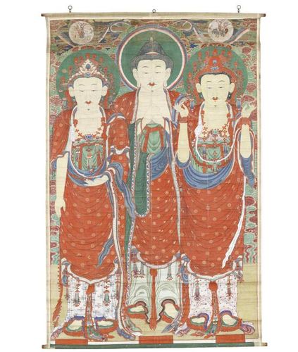 서울 청룡사 비로자나불 삼신괘불도[문화재청 제공. 재판매 및 DB 금지]