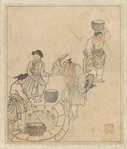 김홍도 풍속화[문화재청 제공. 재판매 및 DB 금지]