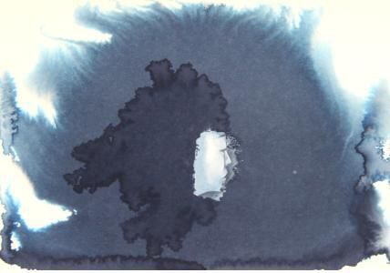 의도와 의도하지 않은_1, 2025, 종이 위에 혼합재료, 29.7×21cm