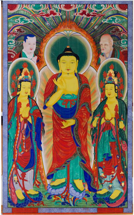 서울 진관사 소장 괘불도 및 괘불함