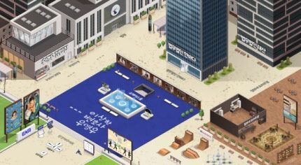 메타버스로 구현된 이상한 변호사 우영우 세계관 (사진=ZEP)