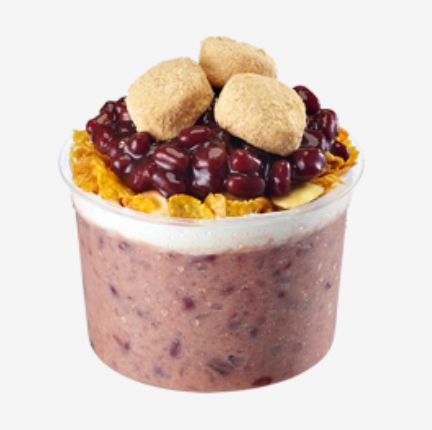 팥 인절미 1인 빙수. [사진제공=이디야커피]