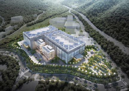 ‘용인 죽전 퍼시픽써니 데이터센터’ 조감도 (자료=현대건설)