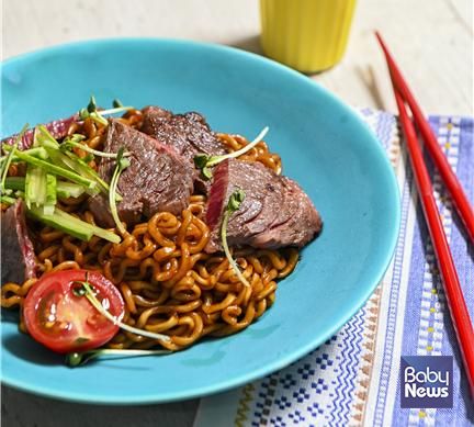 한우 짜파게티. ⓒ한우자조금