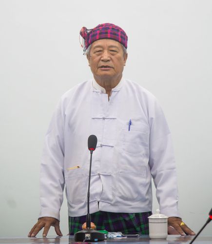 두와 라시 라 국민통합정부(NUG) 부통령 겸 대통령 대행[페이스북 캡처. 재판매 및 DB 금지]