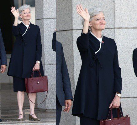 한복 입은 타마라 모휘니 주한 캐나다 대사 /사진=연합뉴스