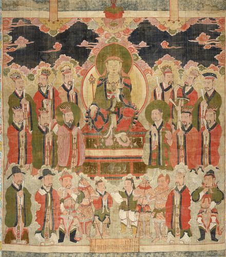 지장시왕도(地藏十王圖)[일본 스오고쿠분지 제공. 재판매 및 DB 금지]