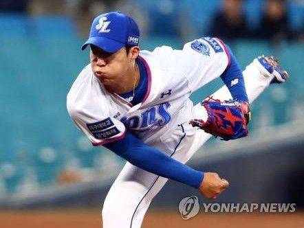 원태인삼성 라이온즈 원태인이 4일 대구삼성라이온즈파크에서 열린 프로야구 한화 이글스와 홈 경기에 선발 등판해 역투하고 있다. [삼성 라이온즈 제공. 재배포 및 DB 금지]