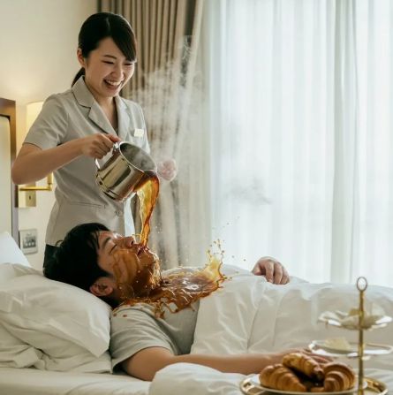 한국인은 밥심이라지만, 아침잠을 깨우는 커피의 효능은 따라갈 수 없다. 생성형 AI가 생각하는 ‘모닝커피’ 이미지. 어쨌든 깨웠죠? [사진 출처=인터넷 커뮤니티]