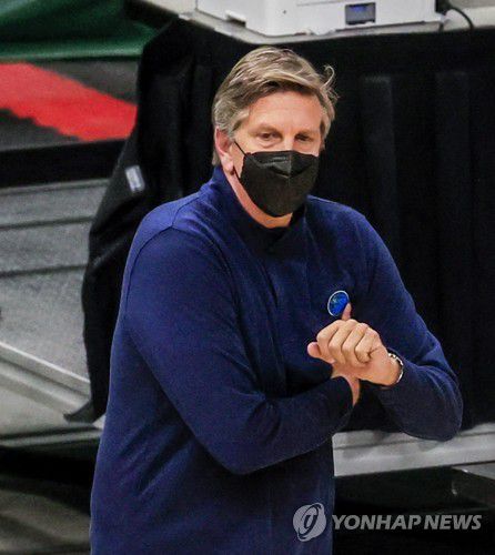 미네소타의 핀치 감독[EPA=연합뉴스]