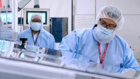 영국 아스트라제네카의 백신 생산 시설. /연합뉴스