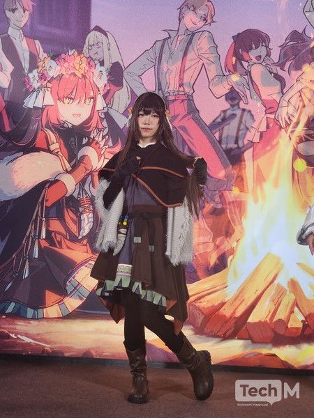 5일 일산 킨텍스에서 개최된 'AGF 2025' 현장에서 다양한 코스프레를 한 코스어들이 포즈를 취하고 있다. / 사진=조성준 기자