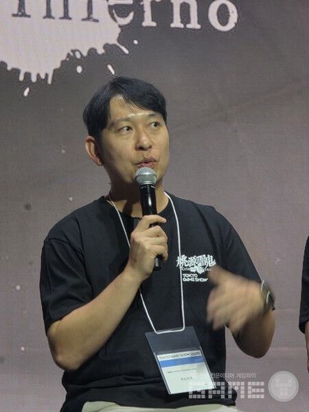 도원암귀 크림슨 인페르노 개발진 /게임와이 촬영