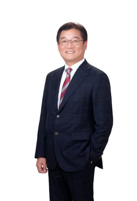 JP모건 헬스케어 컨퍼런스에서 발표를 진행할 HK이노엔 송근석 전무(CTO)./회사 제공