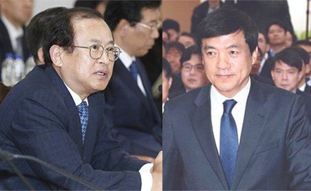 문찬석 광주지검장(왼쪽), 이성윤 서울중앙지검장.[중앙포토]