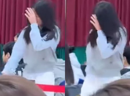 이지현 장녀, 학교에서 눈물 펑펑…엄마까지 왔는데 닦아도 주체 안 돼인'스타'그램 세상