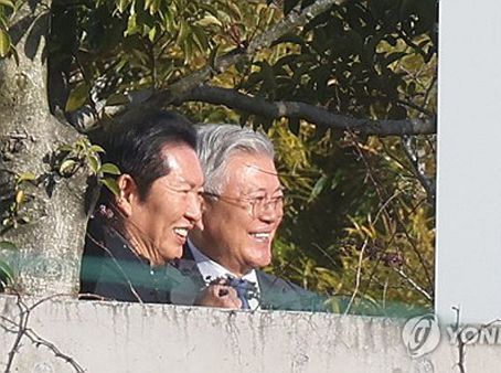 정청래 대표, 문재인 전 대통령 예방사진으로 보는 문재인 대통령 행보