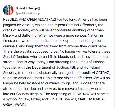 /사진=도널드 트럼프 미국 대통령 트루스소셜