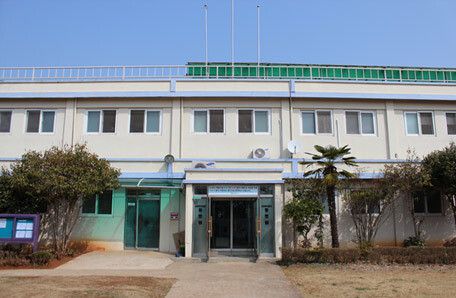 전남 무안군 청계면 복길리에서 노숙인보호시설로 운영되고 있는 동명원. 목포시 누리집.