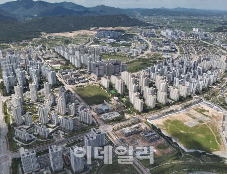 충남 내포신도시 전경. (사진=충남도 제공)