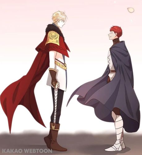 웹툰 '황제와 여기사'[카카오웹툰 갈무리]