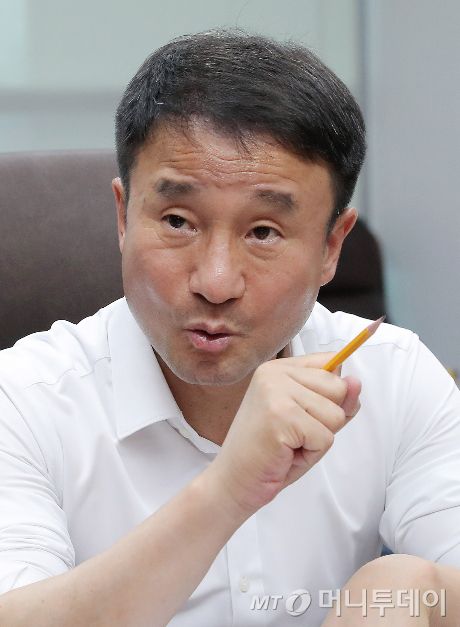 한병도 더불어민주당 선대위 국민참여본부장 인터뷰. / 사진=머니투데이 김창현 기자